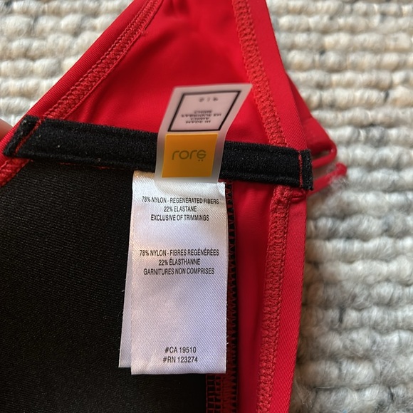 Lole bikini 🍒 halter top red S - Picture 5 of 9